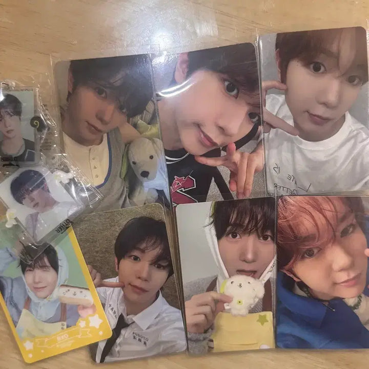 [BUNJANG] NCT WISH Ryo Lucky Draw Photocard Keyring Bundle Set (Odd To Love, Bakery Pop-up) / 엔시티위시 료 포카 키링 일괄 오드투러브쥬얼가오슝베이커리팝업팝팝스테디
