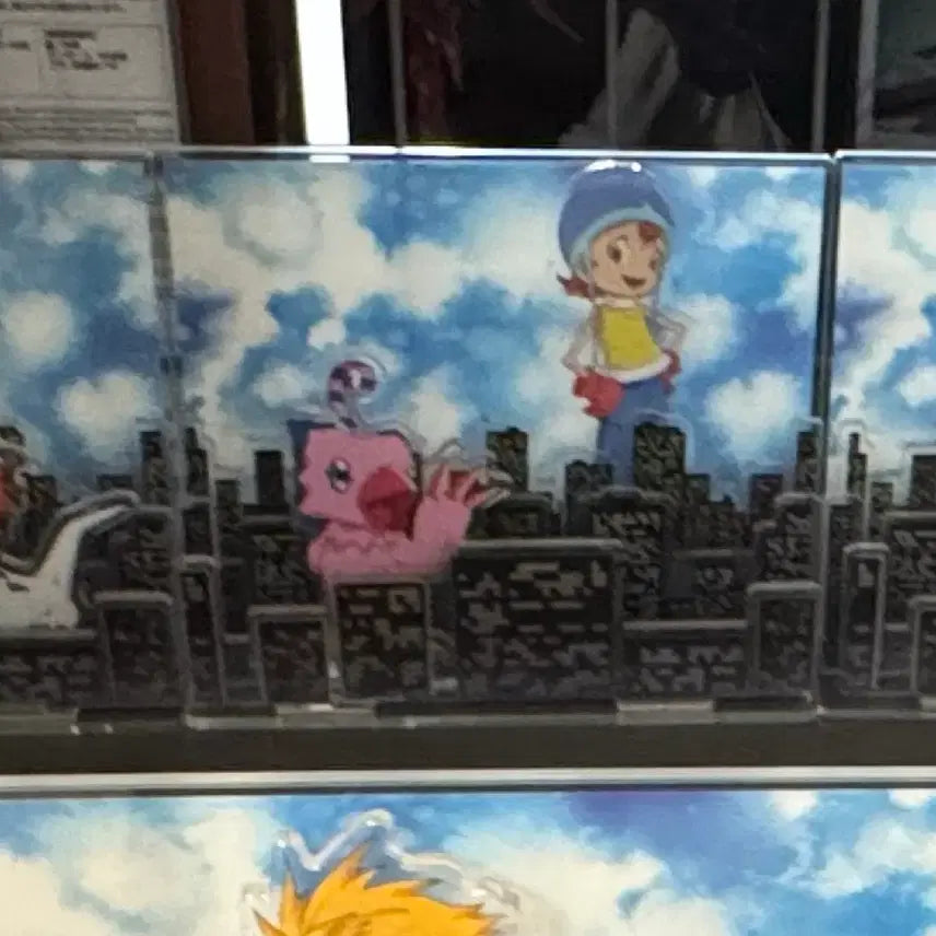 [BUNJANG] Digimon Ending Song Acrylic Standee Pyomon Sora Sealed / 디지몬 아크릴 굿즈 피요몬 소라 미개봉