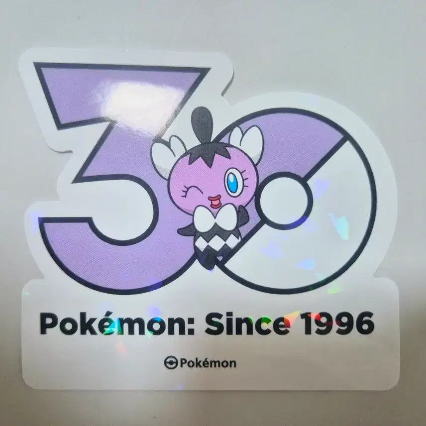 [BUNJANG] Pikachu 30th Anniversary Sticker / 고디탱 30 주년 포켓몬 스티커