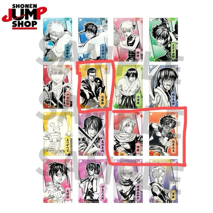 [BUNJANG] Gintama Nakama Shop Acrylic Block / 은혼 중프샵 아크릴 블럭