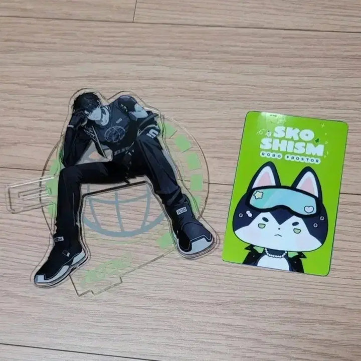 [BUNJANG] Scochism Robo Noodle Stopper &amp; Card Sticker Bundle Set / 스코시즘 로보 누들스토퍼 카드스티커 일괄