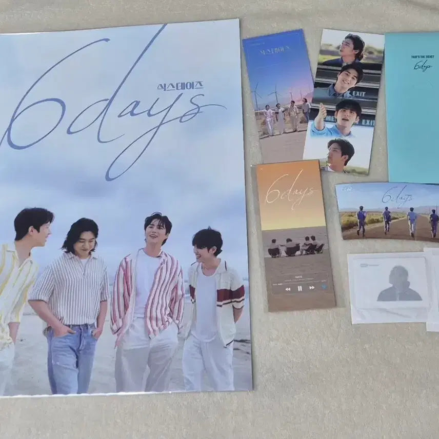 [BUNJANG] Day6 Six Days Bundle Set POB / 데이식스 식스데이즈 굿즈 특전 일괄
