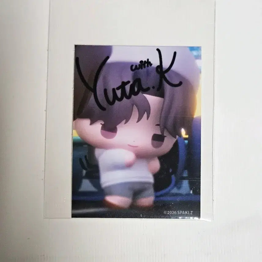 [SOLD OUT] 레진 스파클즈 뽀시래기 미니 포토 발화 유타 입장 특전 양도