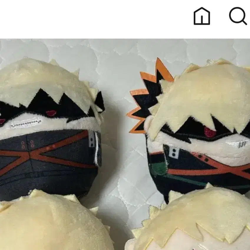 [BUNJANG] Bakugo FuwaKororin 2 Types Mochi Nui Manju Bundle Set / 바쿠고 후와코로링 2종 모찌 누이 만쥬 일괄