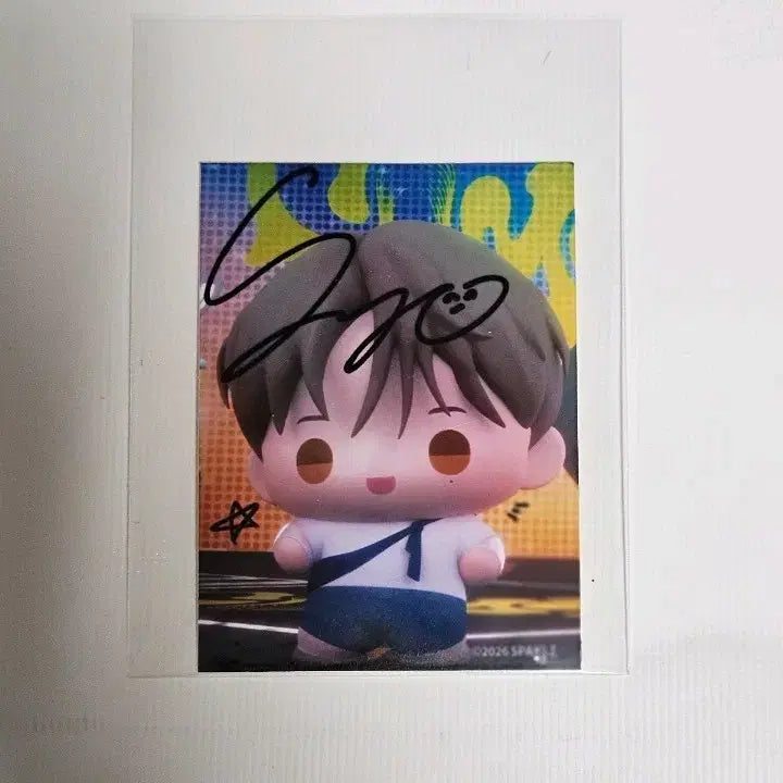 [BUNJANG] Sparkles Yeon-oh Limited Edition Mini Photocard / 레진 스파클즈 뽀시래기 미니 포토 리미티드런 서연오 입장 특전 양도