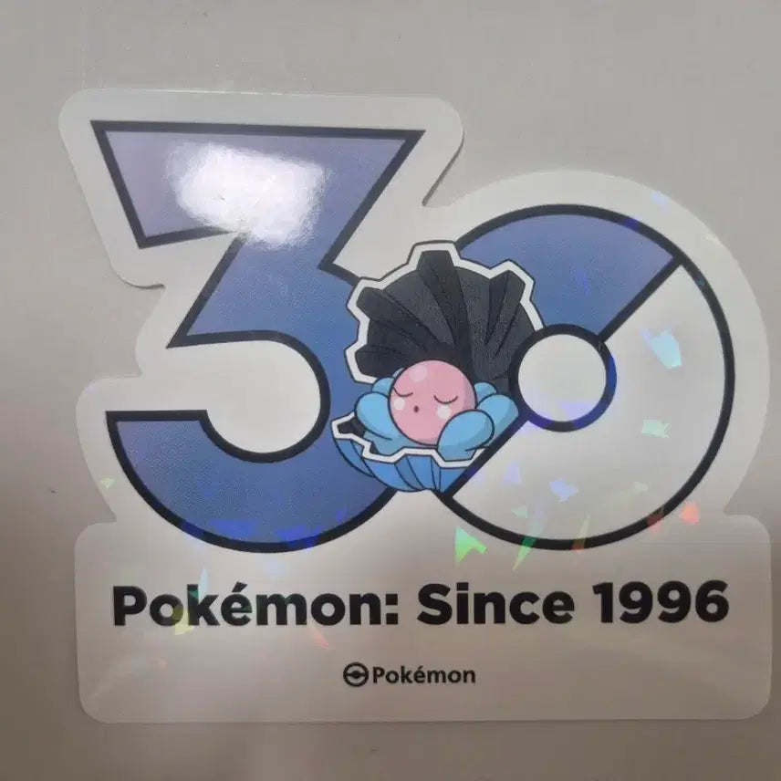 [BUNJANG] Pokemon 30th Anniversary Sticker (Pearl) / 진주몽 30주년 포켓몬 스티커