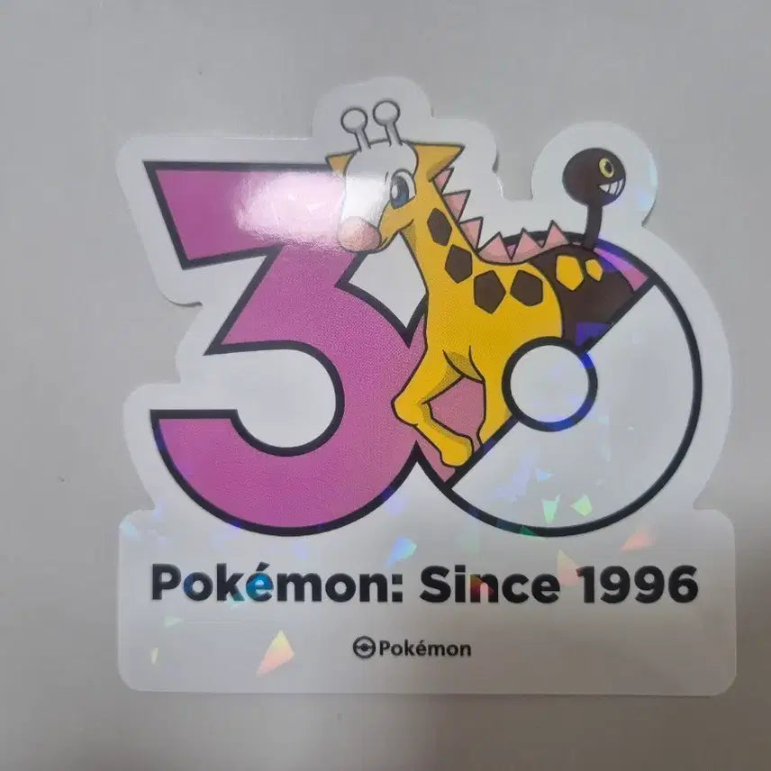 [BUNJANG] KIRBY 30th Anniversary Pokemon Sticker Keychain / 키링키 30주년 포켓몬 스티커