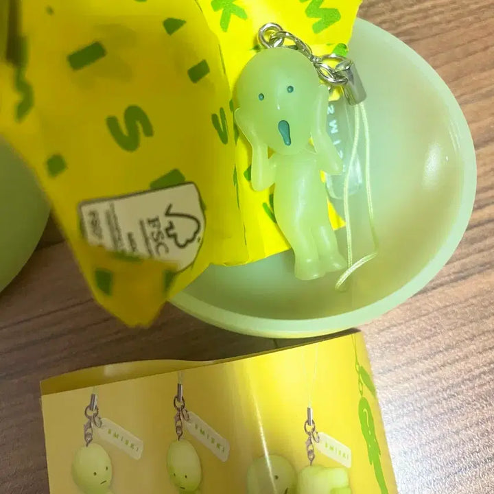 [BUNJANG] Smiski Strap Series 1 Secret Munch Gacha Keyring / 스미스키 스트랩 1탄 시크릿 뭉크 가챠 키링
