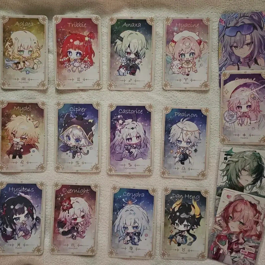 [BUNJANG] Honkai: Star Rail Anaxya, Hyacinth, Finon, Kyrene Photocard Bundle Set / 스타레일 아낙사 히아킨 파이논 등