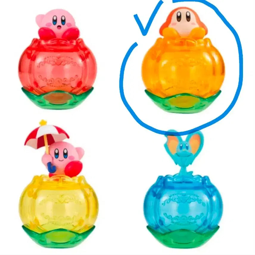 [BUNJANG] Bandai Kirby Capsule Bouquet Gacha Waddle Dee / 반다이 별의 커비 캡슐 부케 가챠 웨이들리