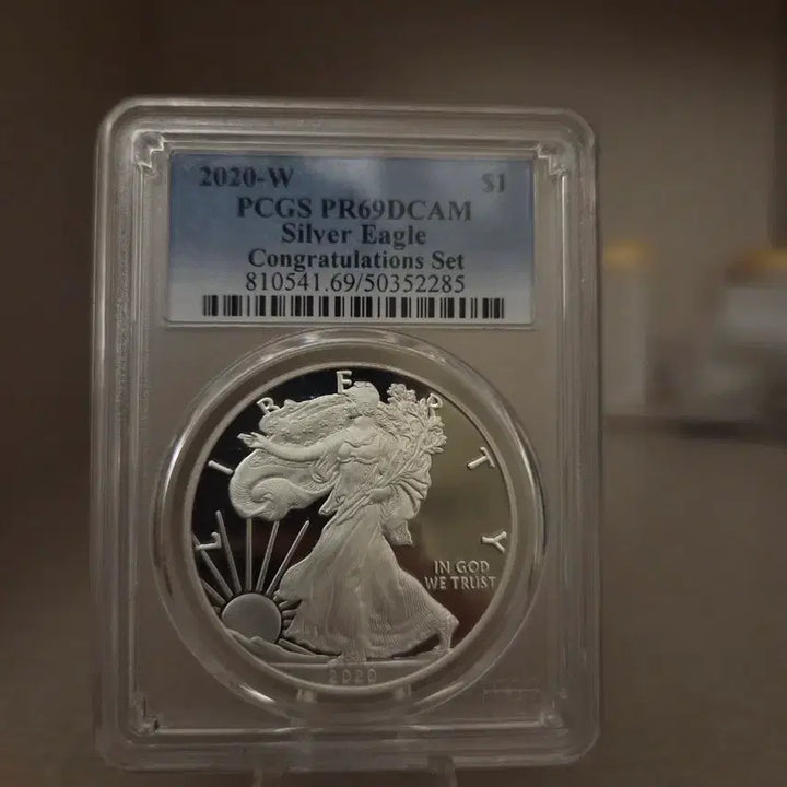 [BUNJANG] 2020 American Silver Eagle PCGS PR69DCAM Silver Coin / 2020 미국 실버이글 PCGS PR69DCAM 은화