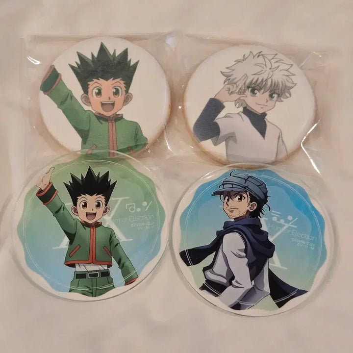 [BUNJANG] Hunter x Hunter Anime Cafe Collaboration Coaster + Cookie Set / 헌터헌터 콜라보 카페 아크릴 코스터 + 쿠키 / 곤 키르아
