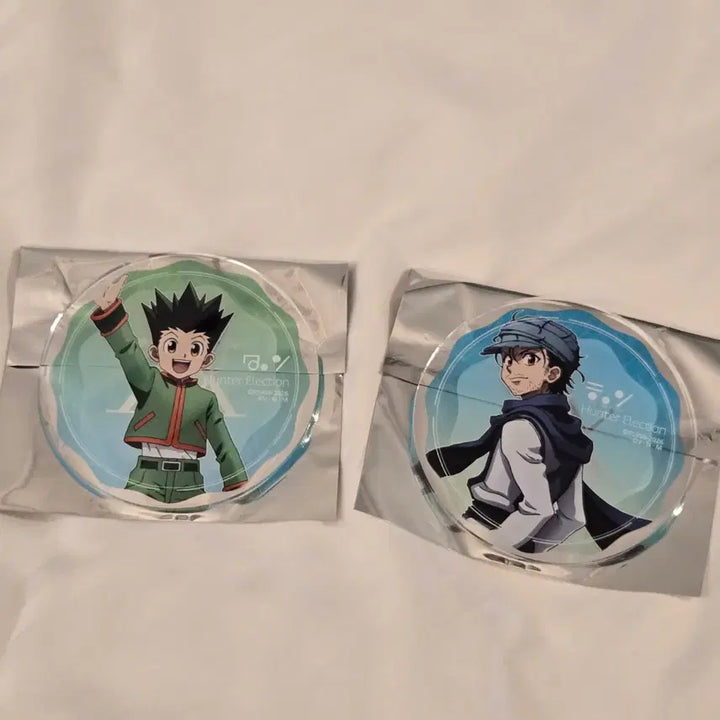 [BUNJANG] Hunter x Hunter Anime Cafe Collaboration Coaster + Cookie Set / 헌터헌터 콜라보 카페 아크릴 코스터 + 쿠키 / 곤 키르아