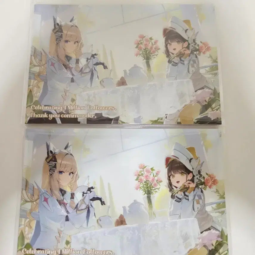 [BUNJANG] Goddess of Victory: NIKKE 1 Million Follower Celebration Movic Postcard 5-Piece Set / 신상품)승리의 여신 니케 100만 팔로워 기념 무빅 엽서 5종 세트