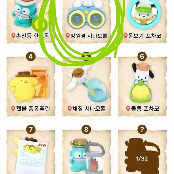 [BUNJANG] Sanrio Cinnamoroll Explorer Series Mini Figure / 산리오 귀여운 탐험가 시리즈  미니피규어_시나모롤