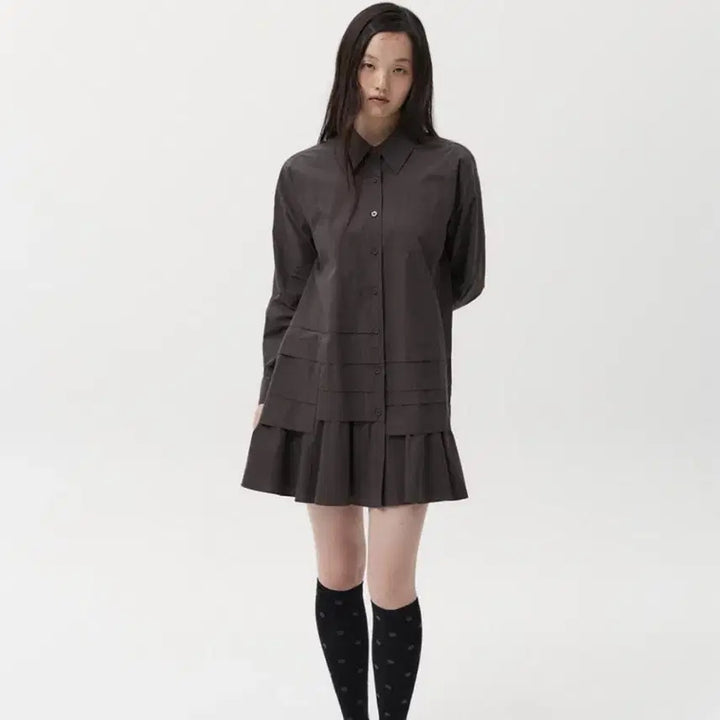 [BUNJANG] OHECSHO Dot Knee High Socks / 오헤시오 도트 니삭스
