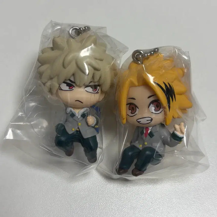 [BUNJANG] My Hero Academia Depofigure Bakugo Kaminari Keychain Gacha Bundle Set / 일괄) 나의 히어로 아카데미아 데포피그 바쿠고 카미나리 키링 가챠