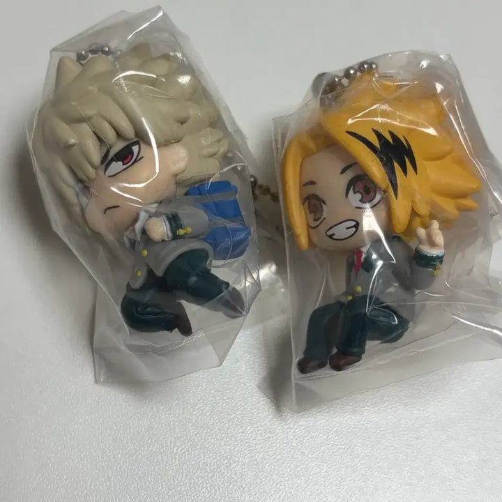 [BUNJANG] My Hero Academia Depofigure Bakugo Kaminari Keychain Gacha Bundle Set / 일괄) 나의 히어로 아카데미아 데포피그 바쿠고 카미나리 키링 가챠