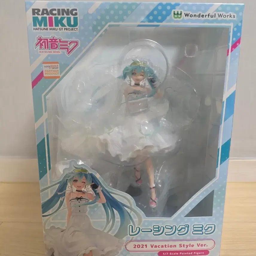 [BUNJANG] Good Smile Racing Racing Miku 2021 Vacation Style Ver. 1/7 Scale Figure (Sealed) / 미개봉/교환가능)레이싱 미쿠 2021 Vacation Style Ver