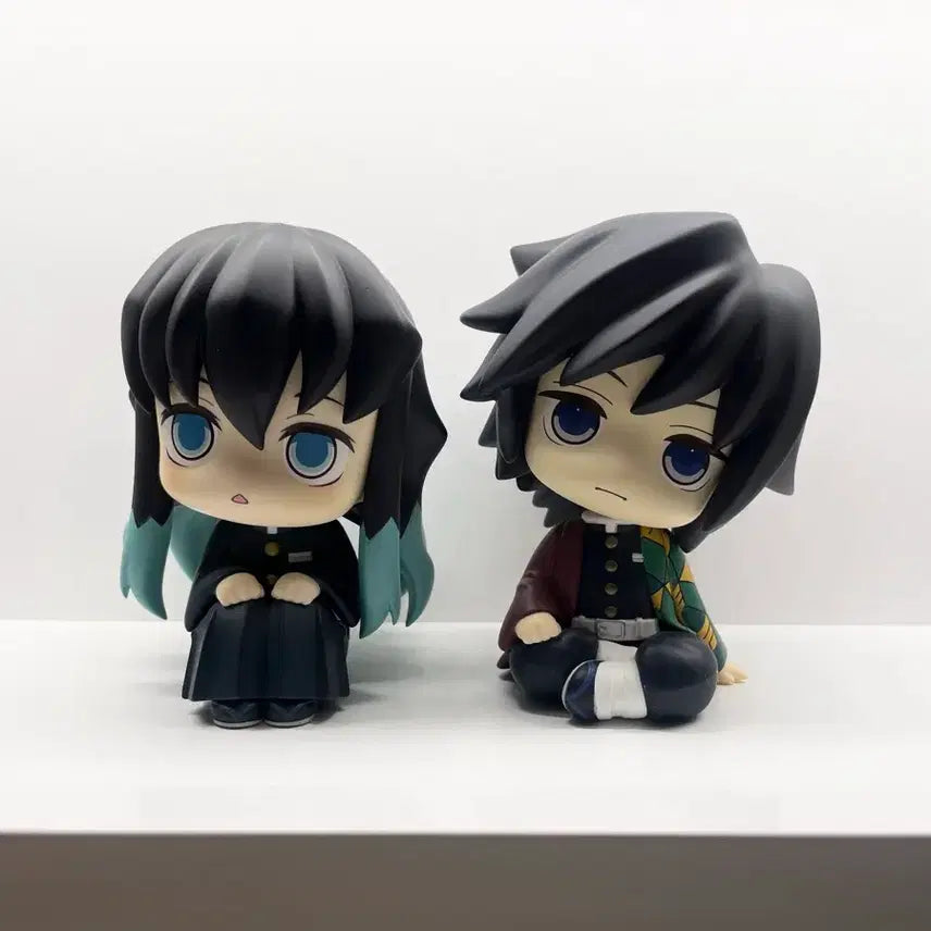 [BUNJANG] Demon Slayer Muichiro &amp; Giyu Look Up Figure Bundle Set / 일괄) 귀멸의 칼날 무이치로 기유 룩업 피규어