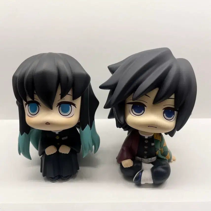 [BUNJANG] Demon Slayer Muichiro &amp; Giyu Look Up Figure Bundle Set / 일괄) 귀멸의 칼날 무이치로 기유 룩업 피규어