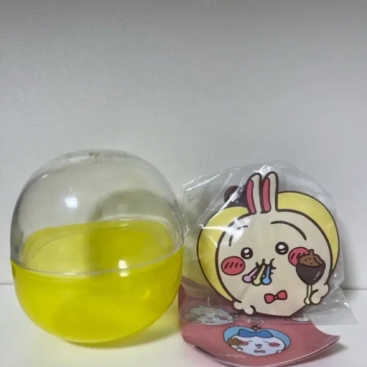 [BUNJANG] Chiikawa Usagi Heart Rubber Keychain / 치이카와 하트 고무키링 우사기