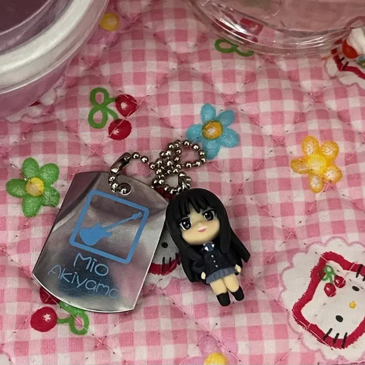 [BUNJANG] K-On! Mio Akiyama Mini Mascot Ballchain Keyring Strap / 케이온 미오 케이온 미니 마스코트 볼체인 키링 스트랩 미소녀 교복 초소형
