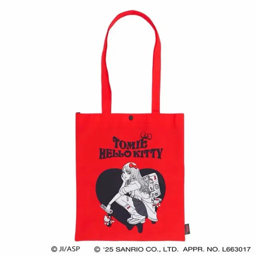 [BUNJANG] Junji Ito x Sanrio Tomie Hello Kitty Eco Bag / (새상품) 이토준지 산리오 토미에 헬로키티 에코백