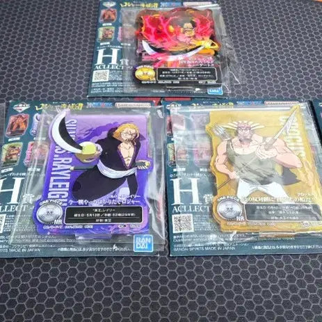 [BUNJANG] One Piece Roger Pirates Acrylic Stand Set / 원피스 로저해적단 아크릴스탠드 쿠지H상 하위상 일괄