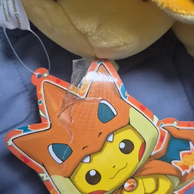 [BUNJANG] Pokemon Center Mega Charizard Y Pikachu Poncho Doll / 포켓몬 포켓몬스터 메가리자몽Y 피카츄 인형 판쵸츄 인형 포켓몬센터 정품