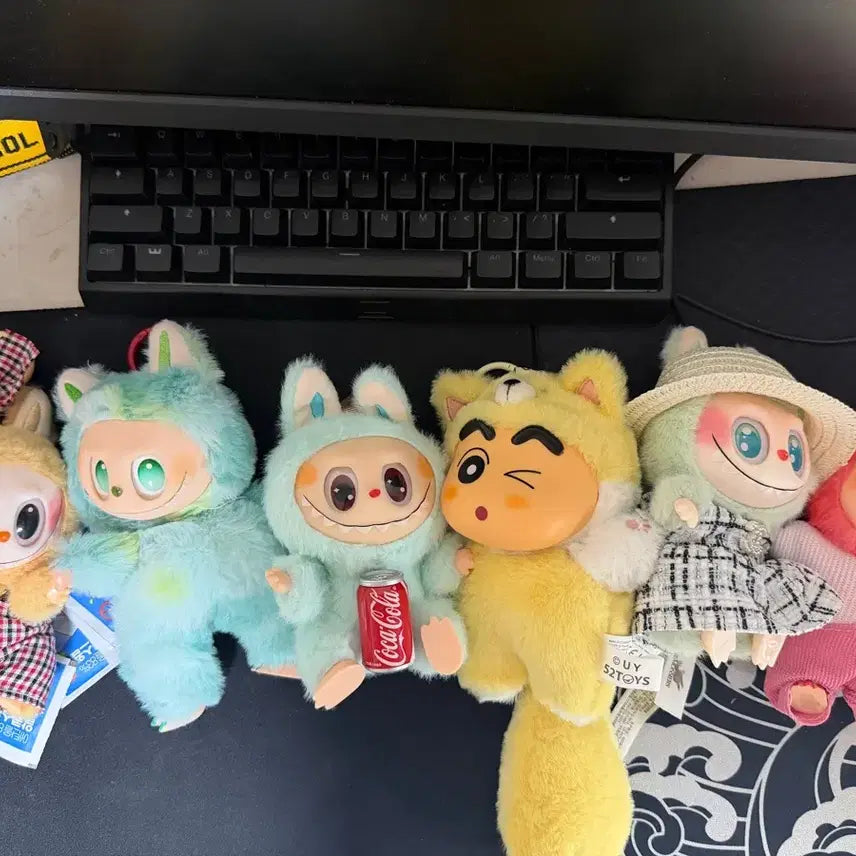 [BUNJANG] Pop Mart Re-cube Plush Keychain Set / 팝마트 리부브