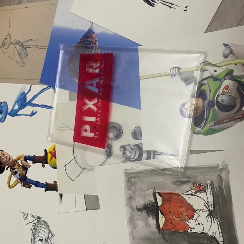 [BUNJANG] Pixar 30th Anniversary Exhibition Postcard / 픽사 30주년 전시 엽서 판매합니다
