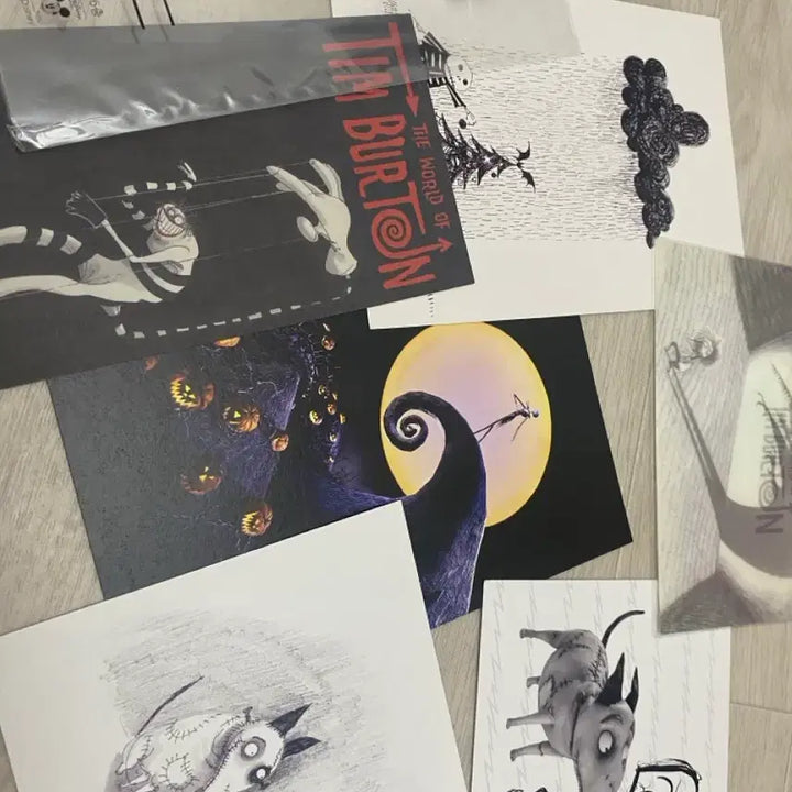 [BUNJANG] Tim Burton Exhibition Postcard / 팀버튼 전시 엽서 판매합니다