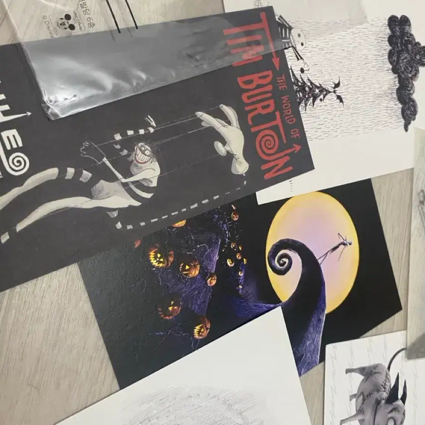 [BUNJANG] Tim Burton Exhibition Postcard / 팀버튼 전시 엽서 판매합니다