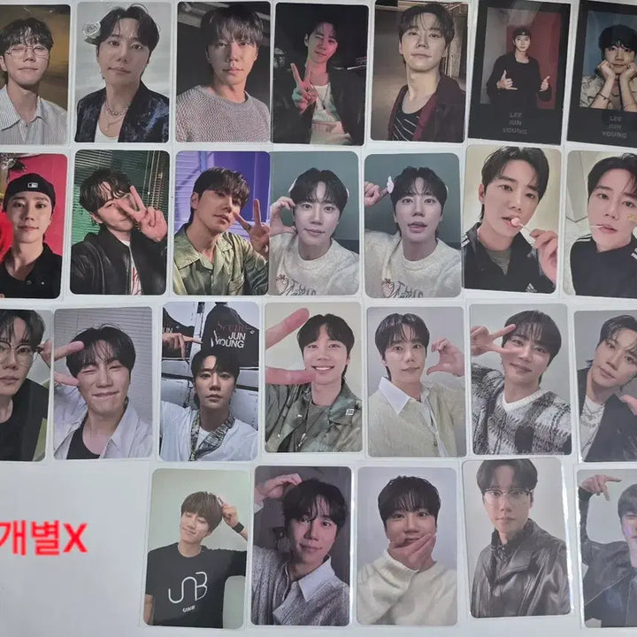 [BUNJANG] Lee Junyoung Fanmeeting Overseas Broadcast Adidas POB Bundle Set Photocard / 이준영포카 일괄판매 팬미팅 해외 공방 유앤비 금성제 아디다스 미공포 팬싸