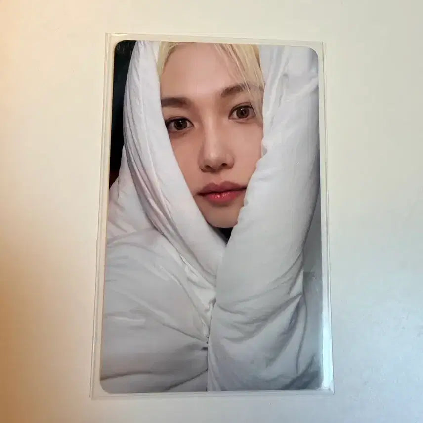 [BUNJANG] Stray Kids Felix HOP Photocard / 스트레이 키즈 필릭스 HOP 이불 포카