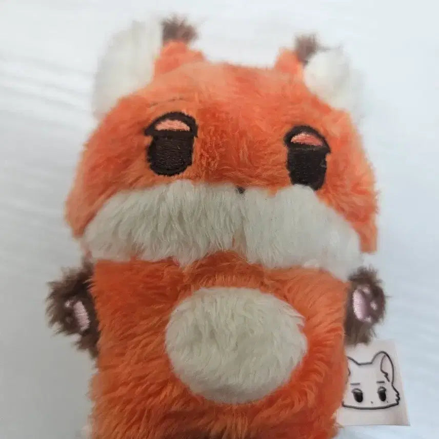[BUNJANG] Winter Fox Plush Keychain / 윈터 여우 직직이 키링인형