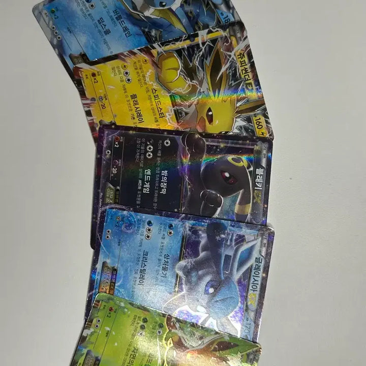 [BUNJANG] Pokemon Eevee Evolutions Card Set / [일괄] 포켓몬 이브이 진화