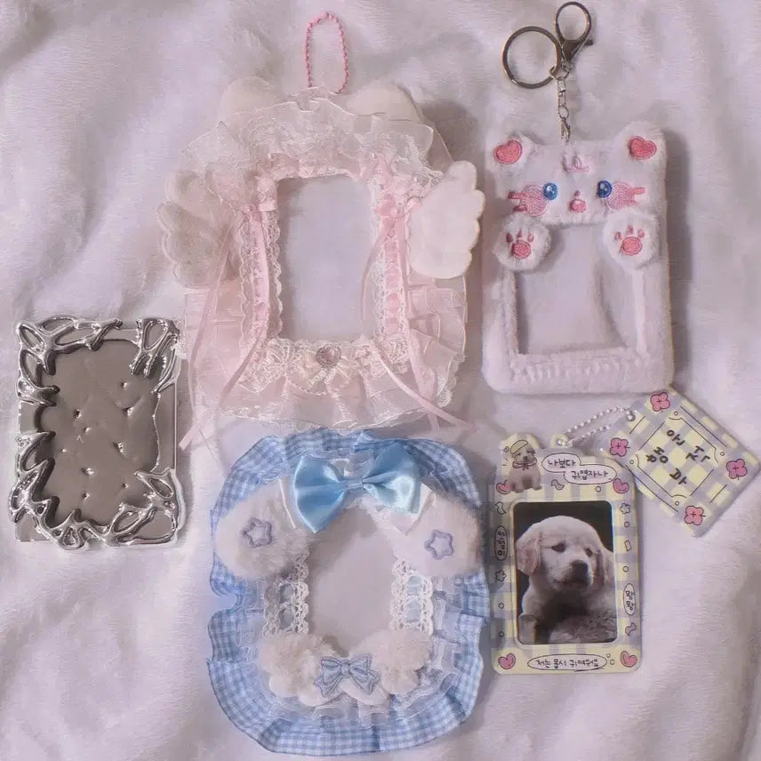 [BUNJANG] Lace Photocard Holder Bundle Set / 레이스 감성 포토 카드 홀더 일괄