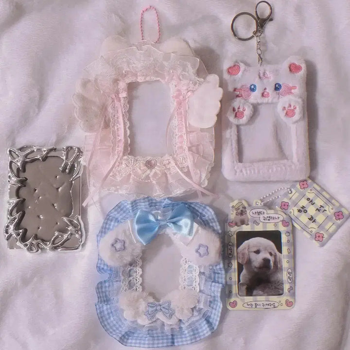 [BUNJANG] Lace Photocard Holder Bundle Set / 레이스 감성 포토 카드 홀더 일괄