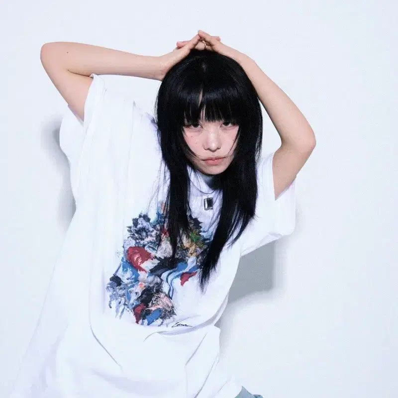 [BUNJANG] Murasaki Ima Autoritratto 2026 T-Shirt XL / 무라사키 이마 공식 굿즈 Autoritratto 2026 티셔츠 XL