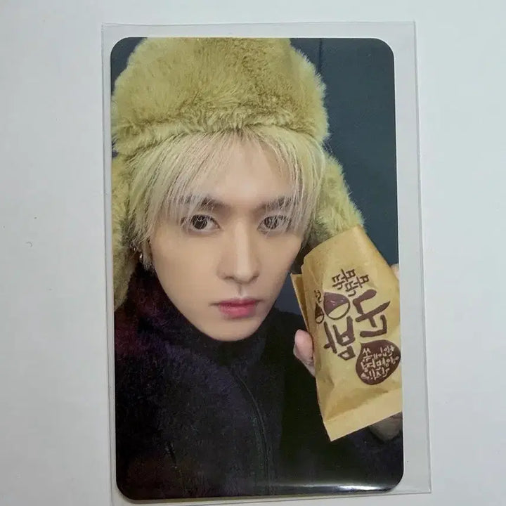 [BUNJANG] Stray Kids Lee Know Do It Accordion Handwritten Chestnut Photocard / 스키즈 두잇 영통 아코디언 손글씨 군밤 포카 리노