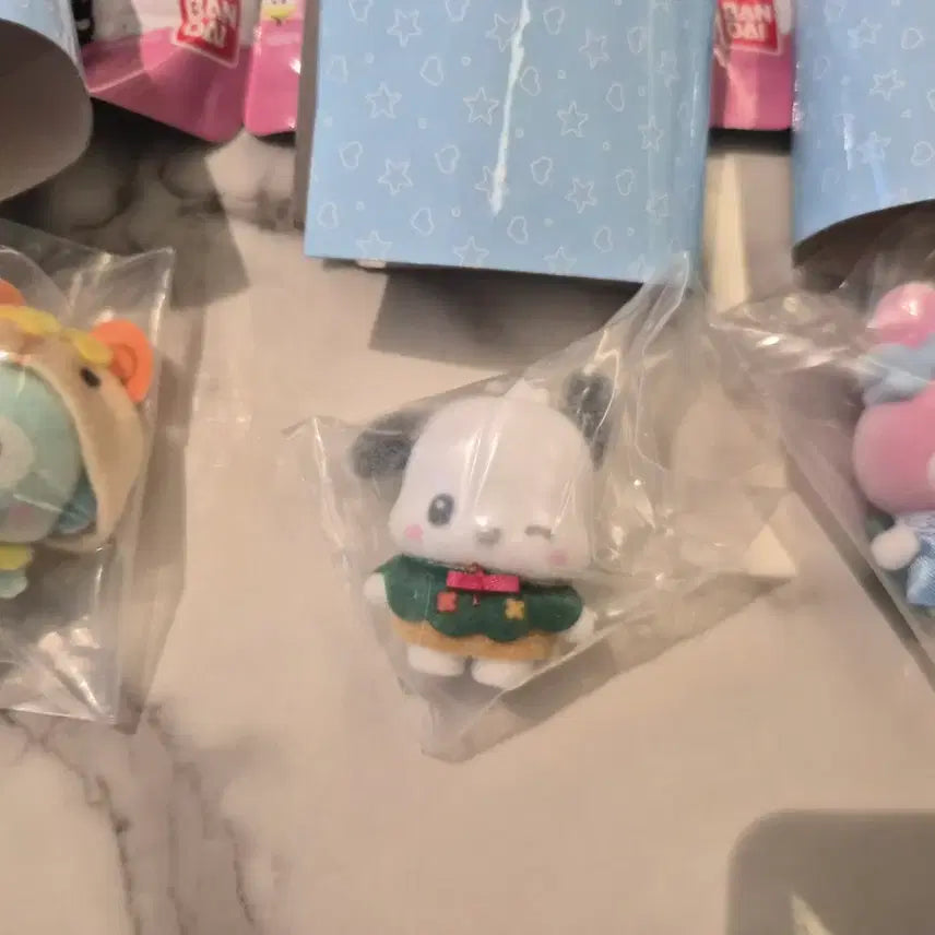 [BUNJANG] Sanrio Pochacco Puchitomo Fluffy Plush Toy / 산리오 꼬꼬마 프렌즈 푸치토모 플로키 포챠코 포차코