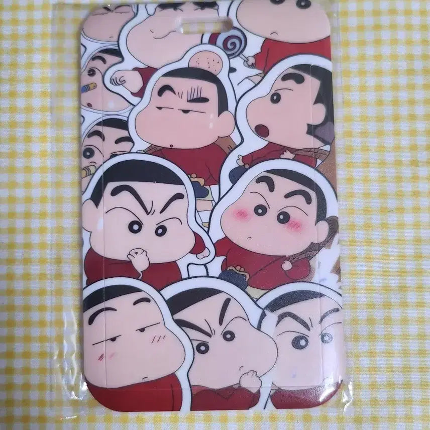 [BUNJANG] Crayon Shin-chan Employee ID Card Holder / 짱구 사원증 홀더
