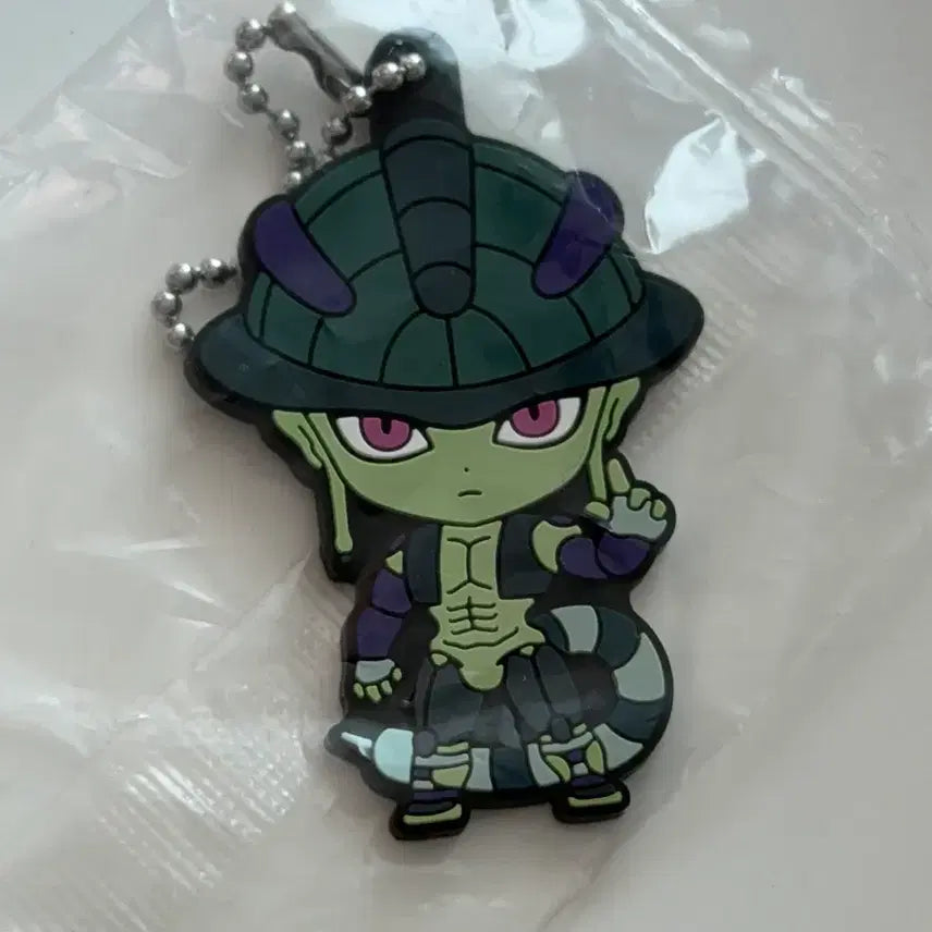 [BUNJANG] Hunter x Hunter Meruem Rubber Strap Keychain (Sealed) / 미개봉) 헌터x헌터 메르엠 러버 스트랩 키링