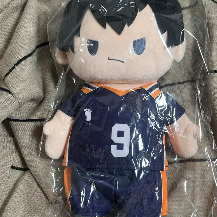 [BUNJANG] Haikyuu!! Kageyama Tobio Sitting Plush Doll 40cm / 미개봉)하이큐 GUGUGU 카게야마 공식 굿즈 인형 앉은 누이 40cm