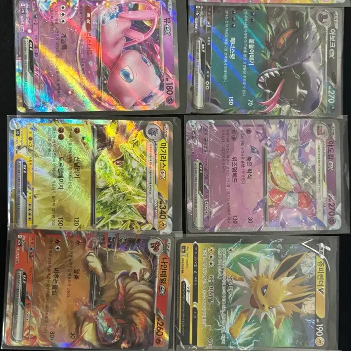 [BUNJANG] Pokemon RR Grade 118 Card Bundle Set + 10 Item Cards / [포켓몬] RR등급 118종 일괄 처분합니다 + 아이템10종 서비스