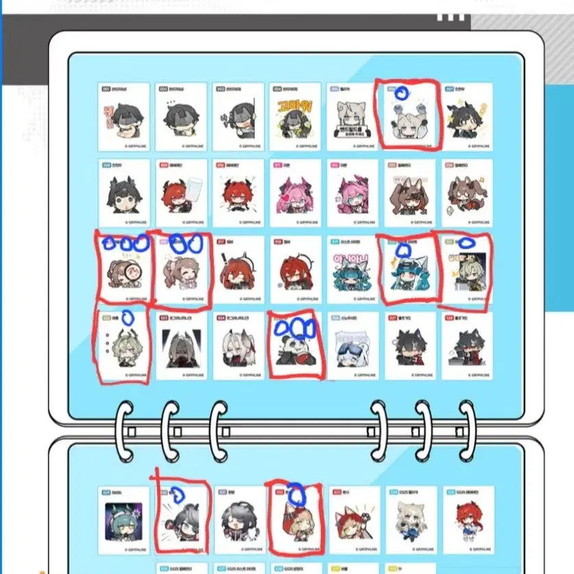[BUNJANG] Endfield Collectible Stickers and Photocards / 엔드필드 띠부실 및 포카 판매