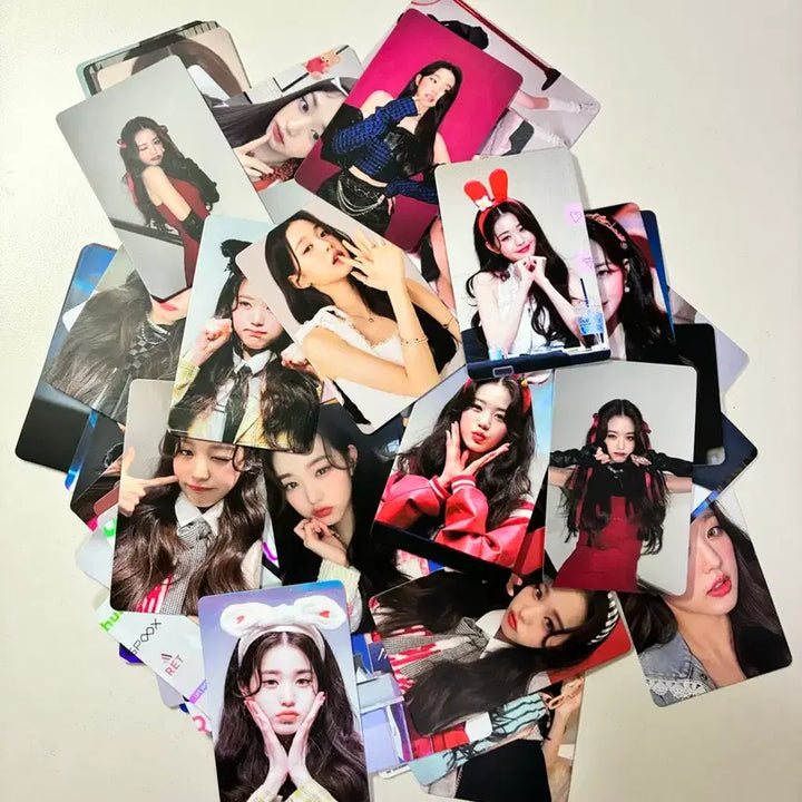 [BUNJANG] IVE Jang Wonyoung Unofficial Photocard Bundle Set (75 pcs) / 아이브 장원영 비공굿 포카 75장 일괄