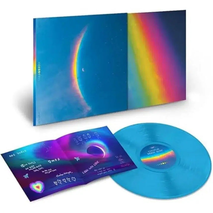 [BUNJANG] Coldplay Moon Music 10th Album Blue Vinyl LP / 콜드플레이 COLDPLAY 10집 Moon Music LP 바이닐